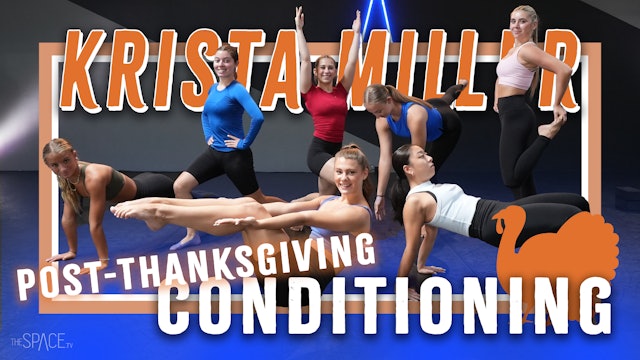 Technique: "Post-Thanksgiving Conditioning" / Krista Miller
