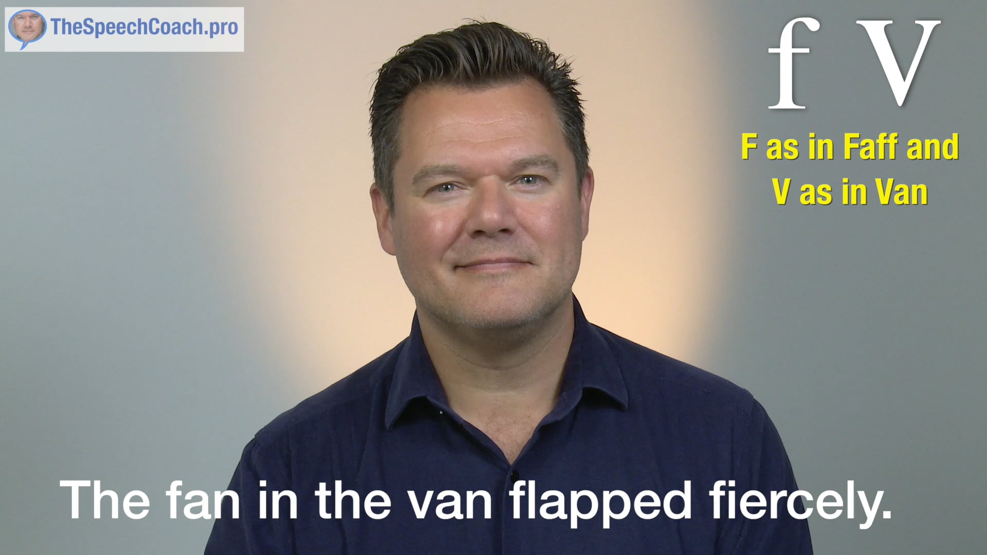 030 F as in Faff and V as in Van