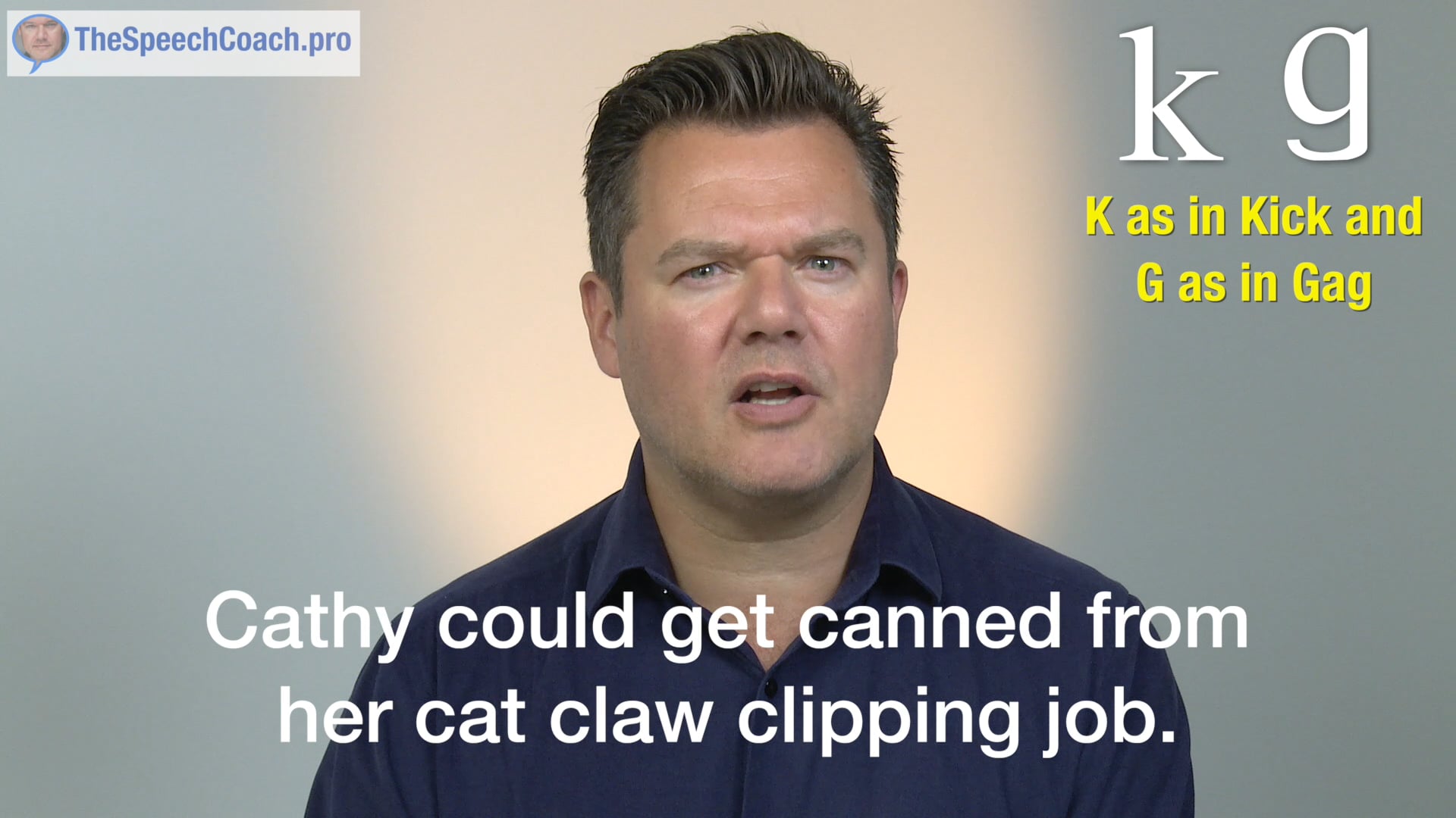 029 K as in Kick and G as in Gag