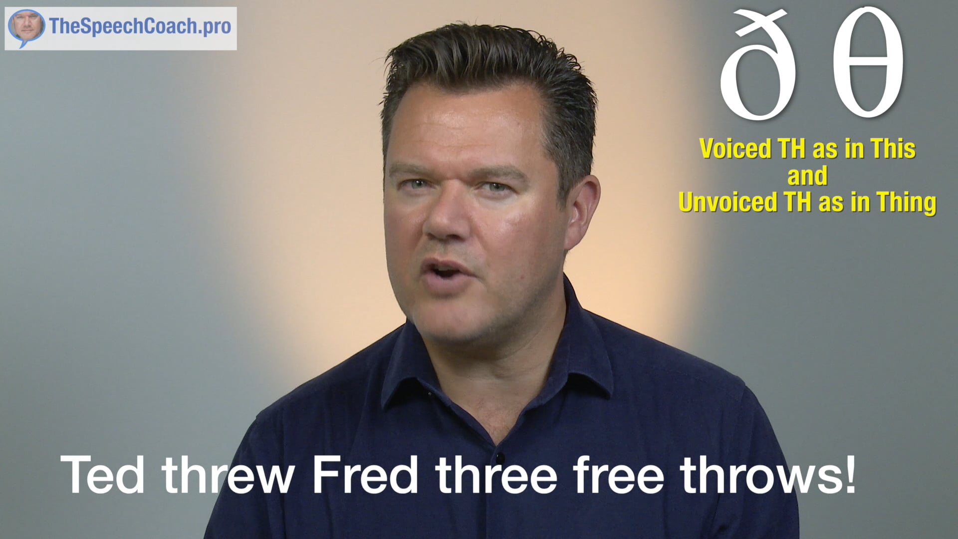 034 Voiced TH as in This and Unvoiced TH as in Thing