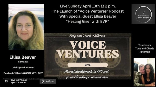 Voice Ventures-with special guest Ell...