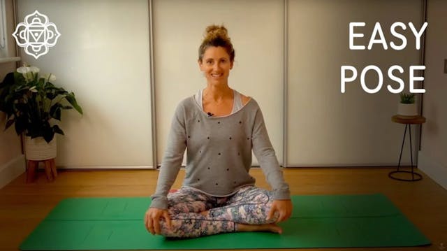 Easy Pose Sukhasana for Easy Meditation