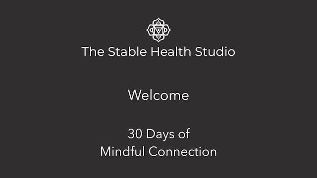 30 Days of Mindful Connection