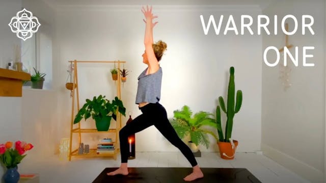 Warrior One Yoga Flow for Strength & ...