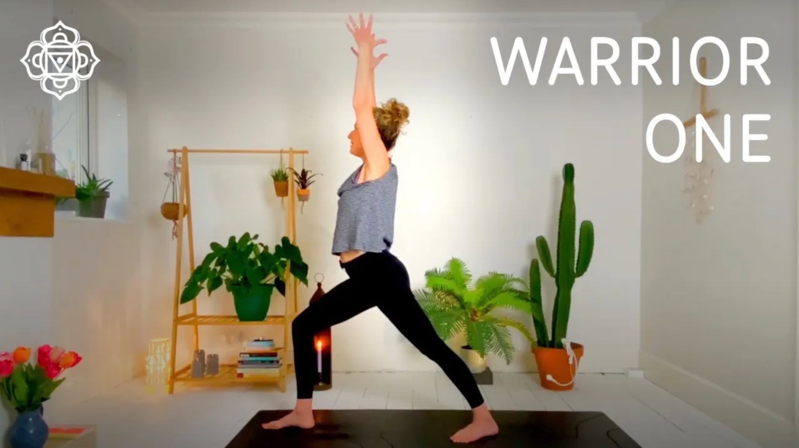Warrior One Yoga Flow for Strength & Balance