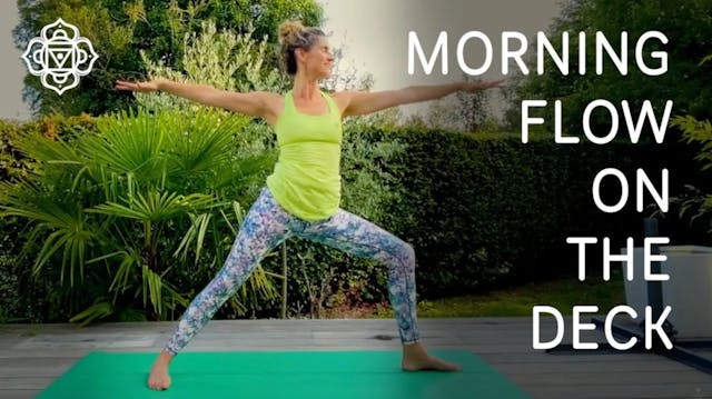 Magical Morning Yoga Flow on the Deck