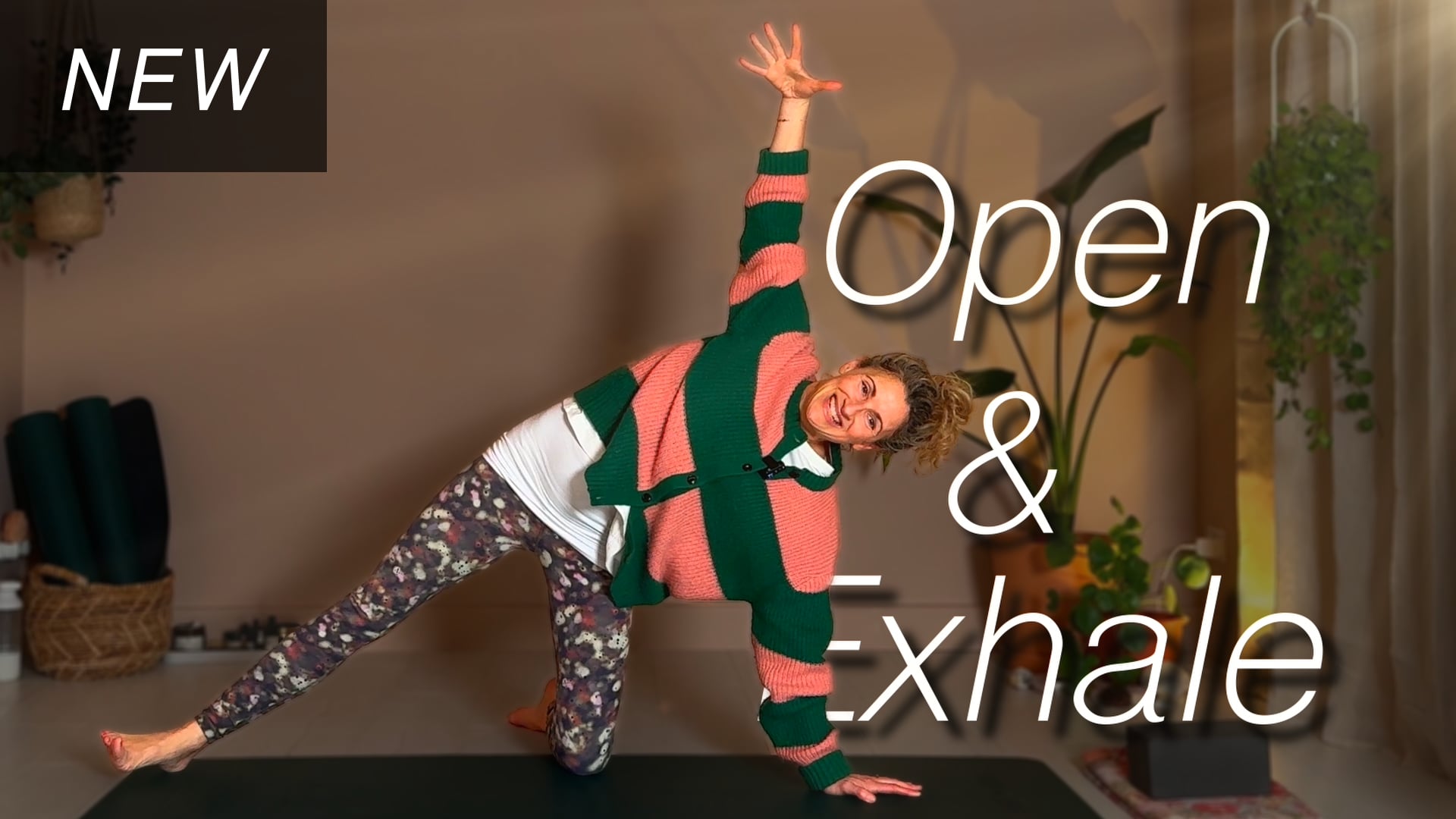 Open and Exhale - A Slow Grounding Flow