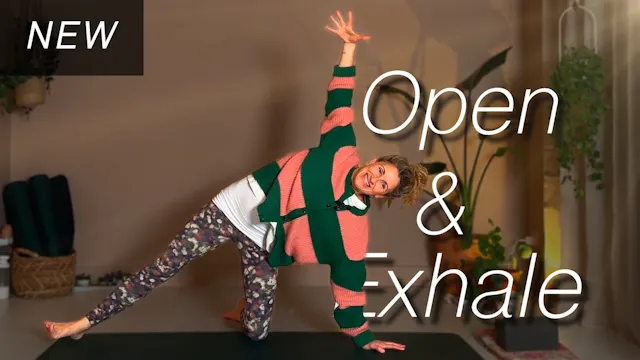 Open and Exhale - A Slow Grounding Flow