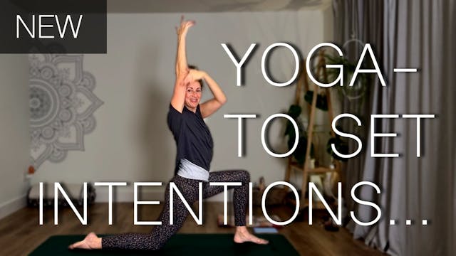 Yoga to Set Intentions - Zoom 18NOV24