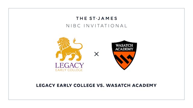 NIBC - Legacy Early v. Wasatch – 1/15 3:30pm ET