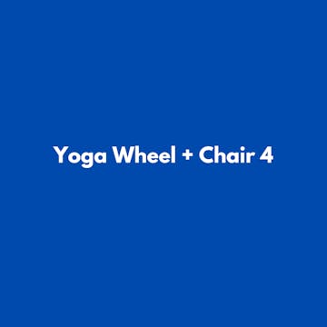 Yoga Wheel + Chair 4
