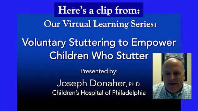 Voluntary Stuttering to Empower CWS - PREVIEW CLIP