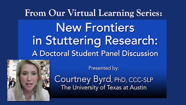 New Frontiers in Stuttering Research