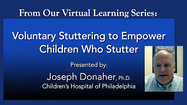 Voluntary Stuttering to Empower Children Who Stutter