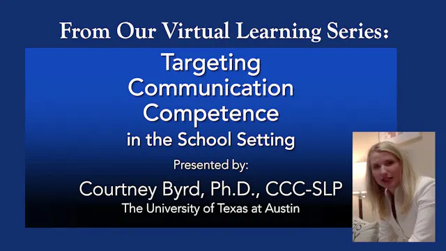 Targeting Communication Competence in...