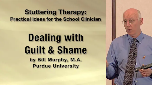 Stuttering Therapy: Dealing with Guilt & Shame (#9505)