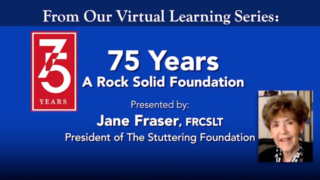 75 Years: A Rock Solid Foundation