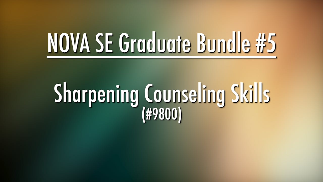 NOVA SE Graduate Bundle #5