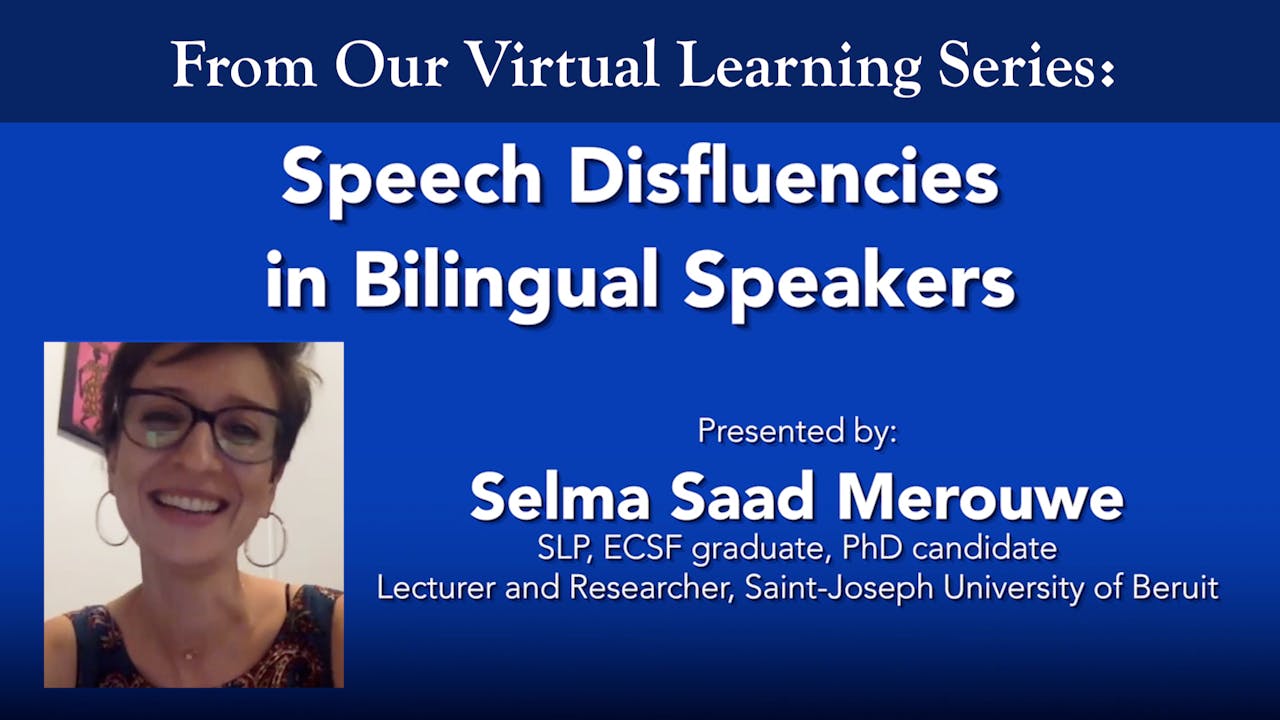 Speech Disfluencies in Bilingual Speakers