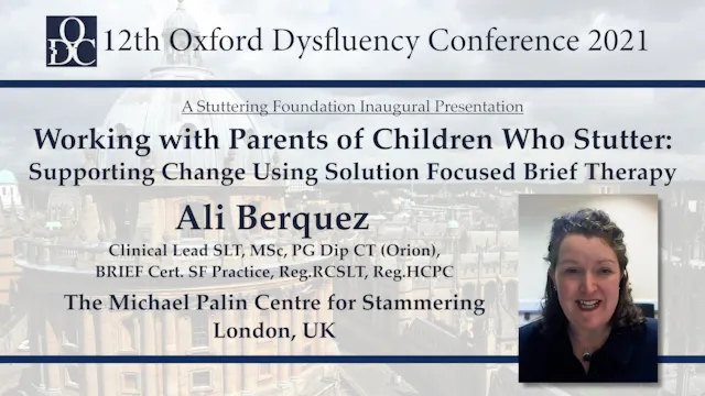 Working with Parents of Children Who Stutter: Supporting Change Using SFBT