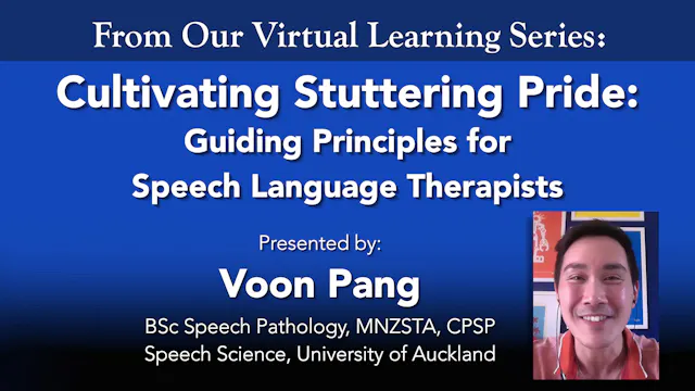 Cultivating Stuttering Pride: Guiding Principles