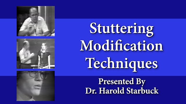 Stuttering Modification Techniques (#9221)