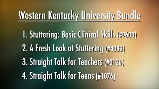 Western Kentucky University Bundle