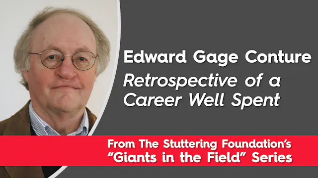 Edward Gage Conture Retrospective