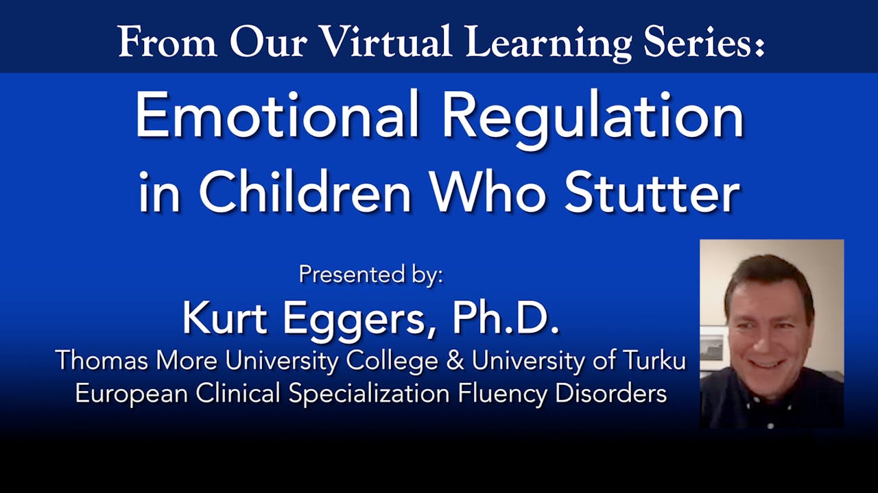 Emotional Regulation in Children Who Stutter