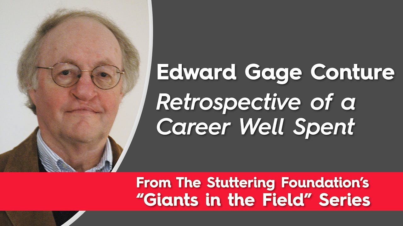 Edward Gage Conture Retrospective