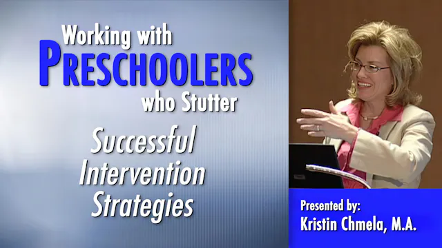 Working with PreSchoolers Who Stutter (#0162)