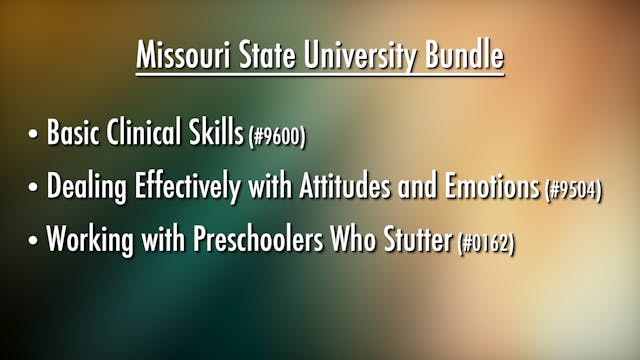 Missouri State University Bundle