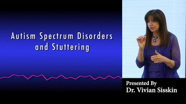 Autism Spectrum Disorder and Stuttering (#6730)