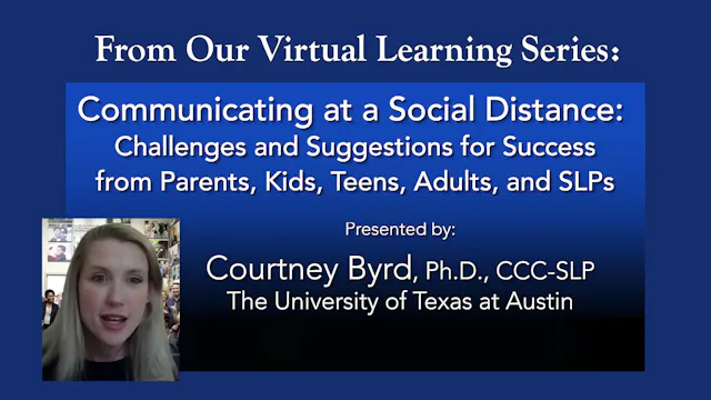Communicating at a Social Distance: Challenges and Suggestions for Success