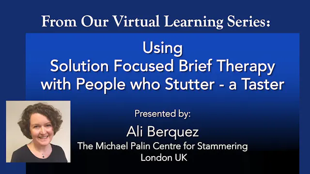 Using Solutions Focused Brief Therapy...