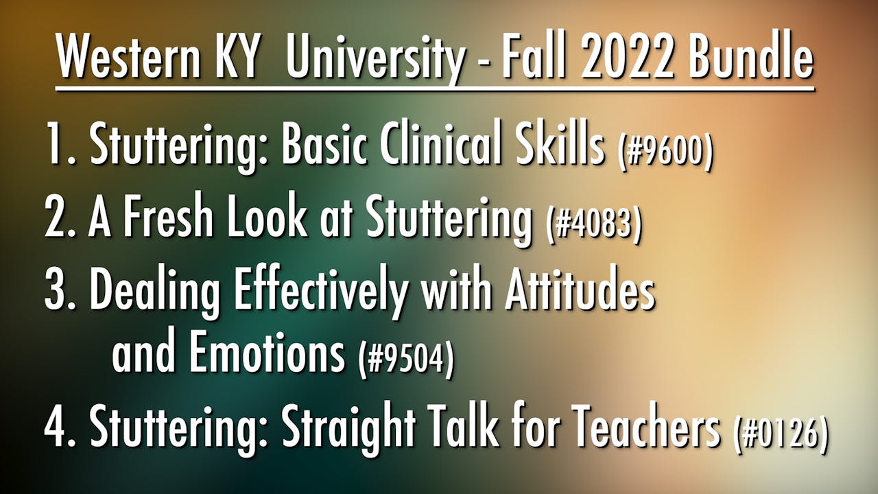 Western KY University - Fall 2022 Bundle