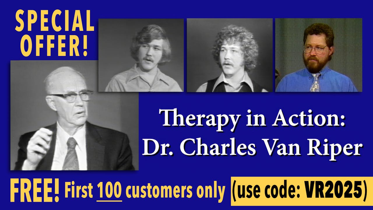 Dr. Charles Van Riper (FREE CODE: VR2025)