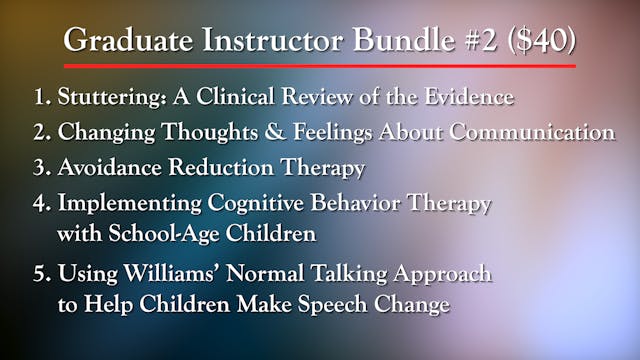 Graduate Instructor Bundle #2