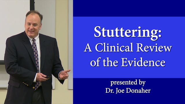 Stuttering: A Clinical Review of the Evidence (#6330)