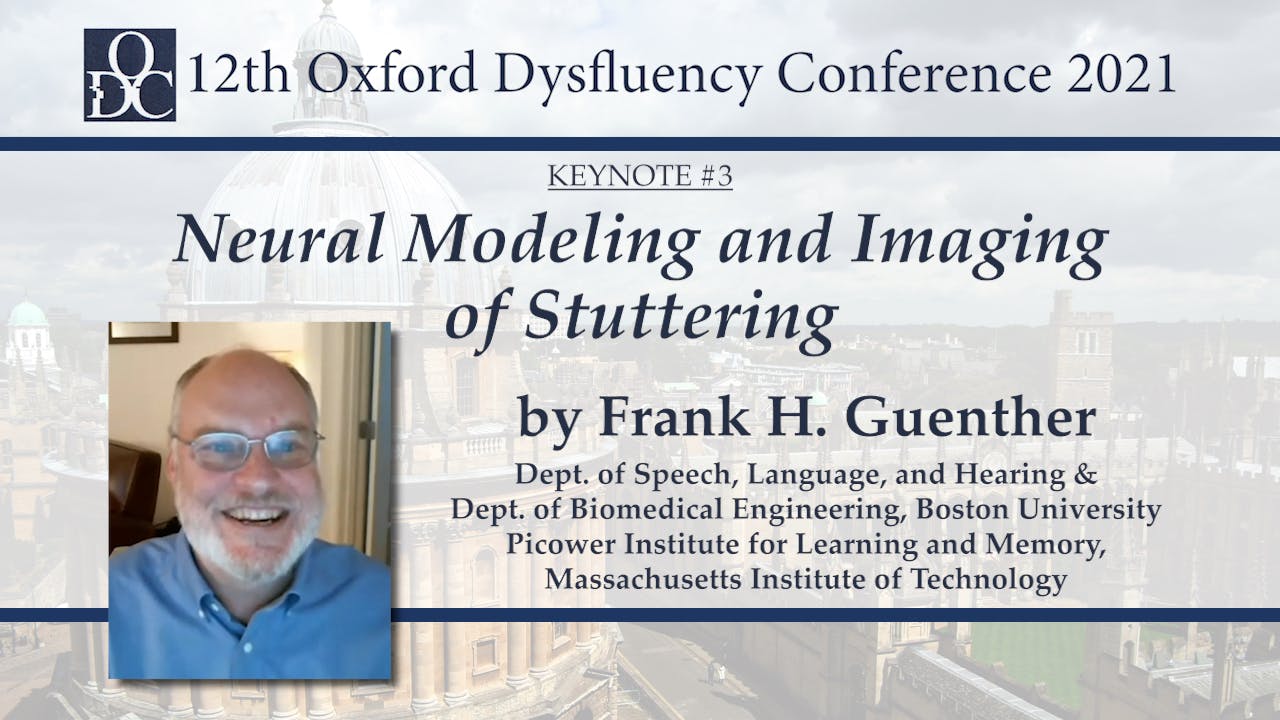 Neural Modeling and Imaging of Stuttering - The Stuttering Foundation
