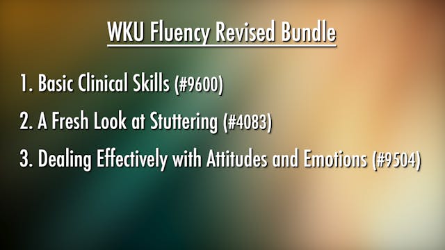 WKU Fluency Revised Bundle