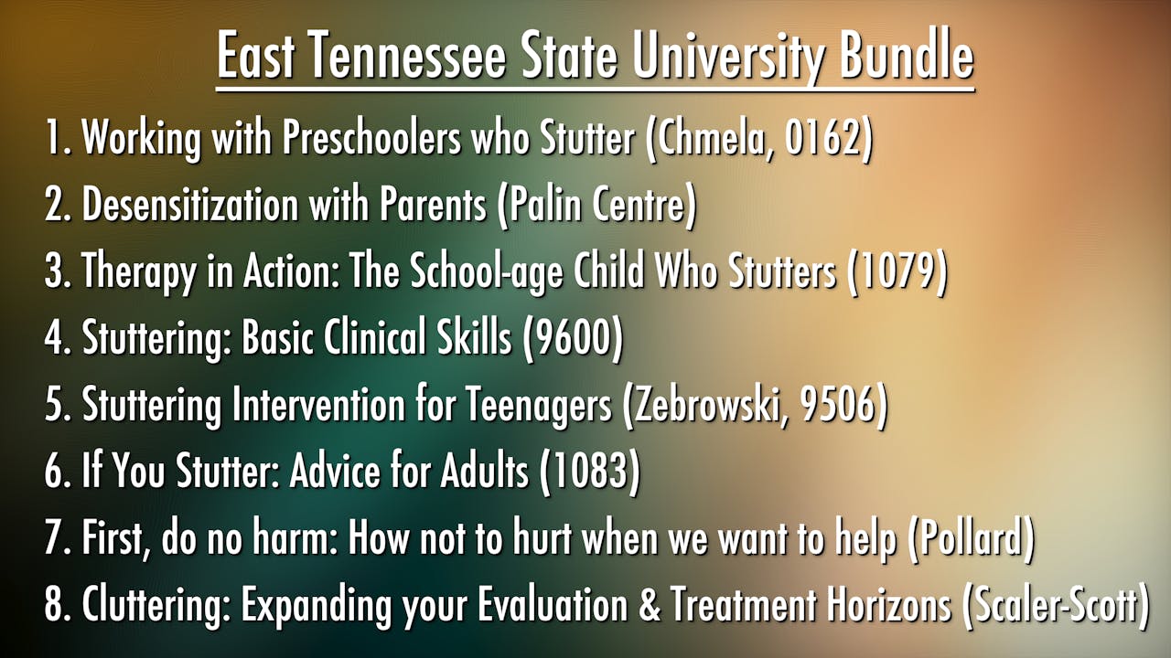 East TN State University Bundle