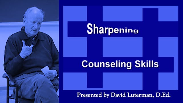 Sharpening Counseling Skills (#9800)