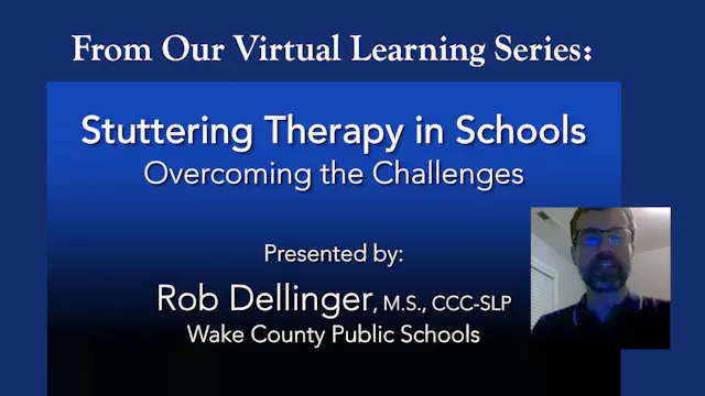 Stuttering Therapy in Schools