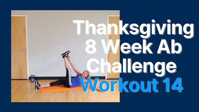 Thanksgiving Ab Challenge - Workout 14