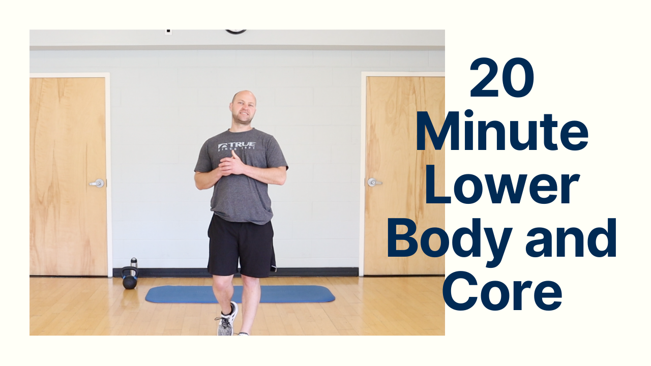 20 Minute Lower Body and Core 