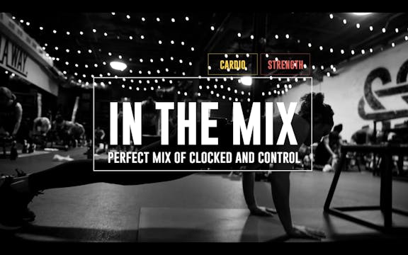 IN THE MIX