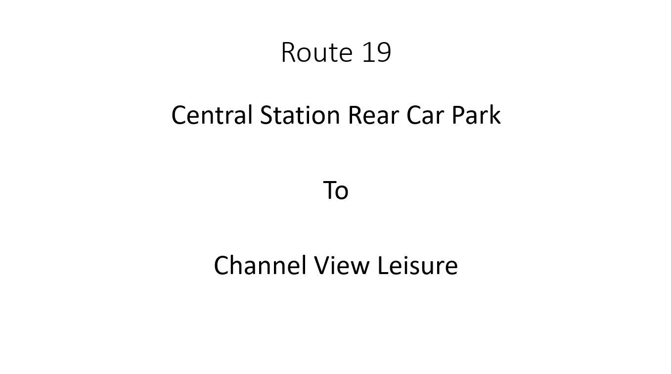Cardiff Central Station, Rear Car Park to Channel View Leisure Centre