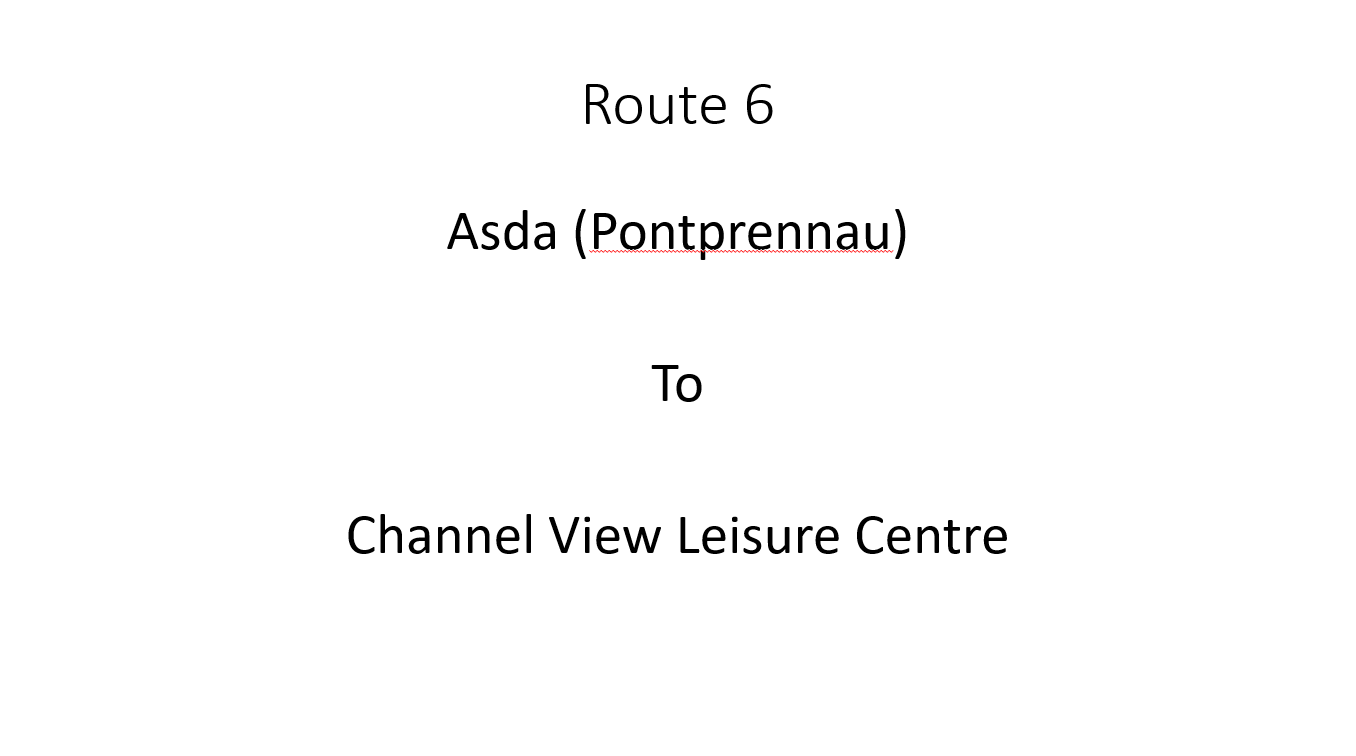 Asda, Pontprennau to Channel View Leisure Centre