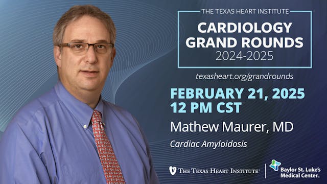 Mathew Maurer, MD, FACC | Cardiac Amy...